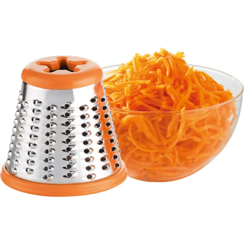 Râpe légumes électrique Moulinex DJ753E10 FRESH EXPRESS ARGENT 3 CONES – Image 6