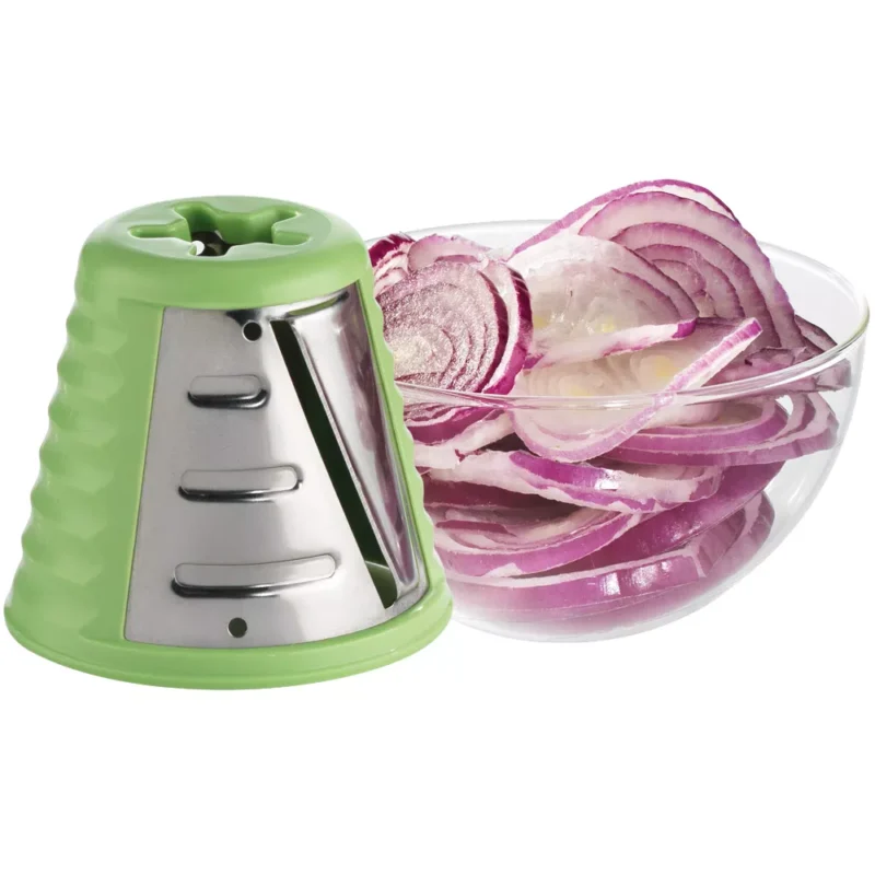 Râpe légumes électrique Moulinex DJ753E10 FRESH EXPRESS ARGENT 3 CONES – Image 8