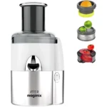 Extracteur de jus Magimix 18085F Juice Expert 3 Chrome et Blanc