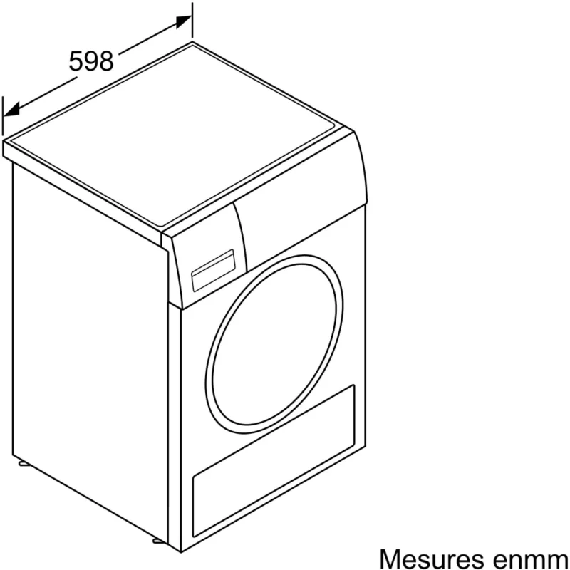 Sèche linge pompe à chaleur Siemens WQ33G2D0FF – Image 2