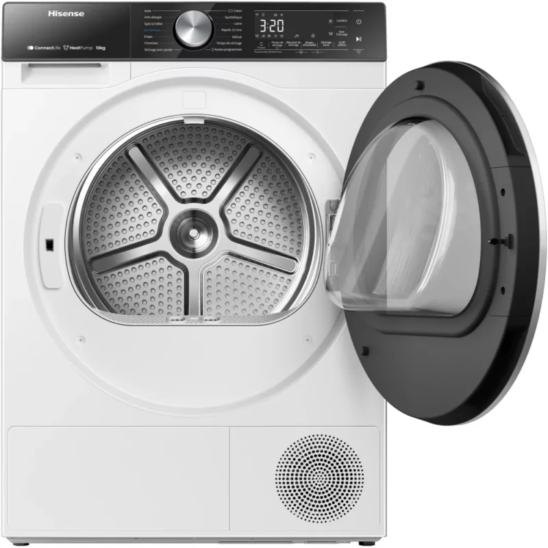 Sèche linge pompe à chaleur Hisense DH5S102BW – Image 3